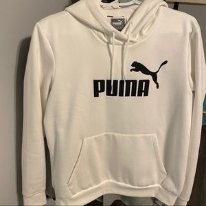 White Puma hoodie